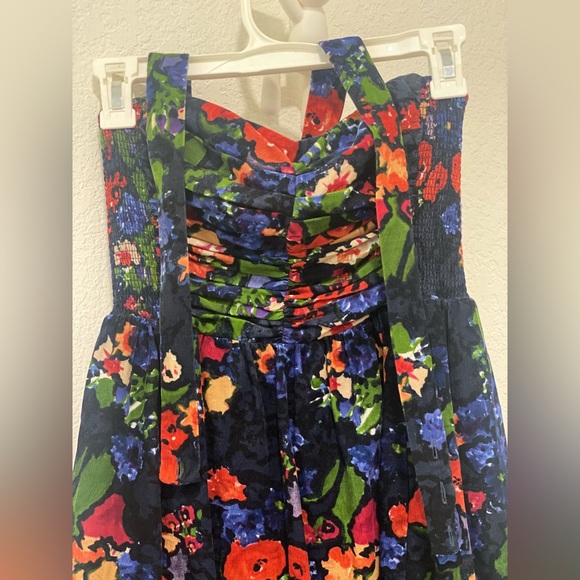 HD in Paris Corduroy Floral Mini Dress - Picture 7 of 9